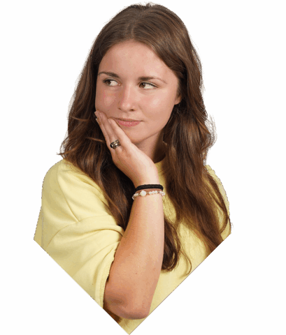 Portretfoto van een student